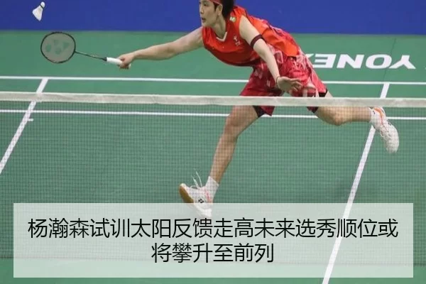 杨瀚森试训太阳反馈走高未来选秀顺位或将攀升至前列